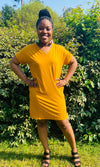 Kelly Dress- Golden Mustard