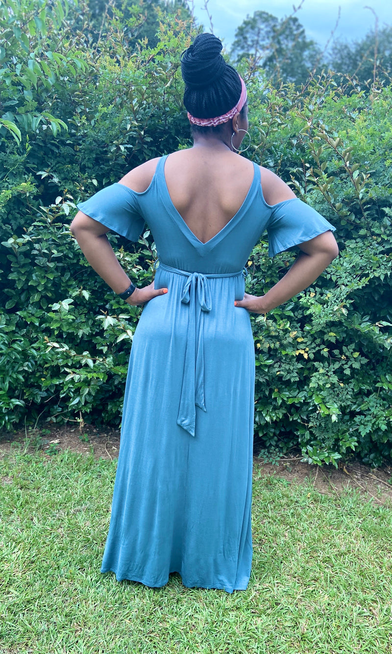 Lovely Blue Maxi