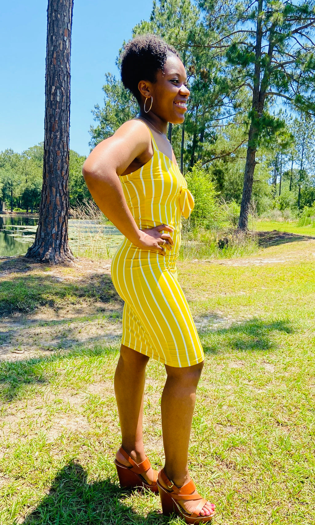 Must be Mine Dress- Mustard