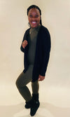 Chelsie Cardigan(S-L)- Black