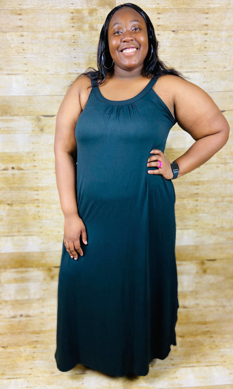 Simply Claire Maxi- Plus Size