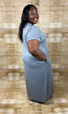 California Jersey Dress- Plus Size