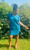 Kelly Dress- Teal