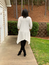 Flowy Ocean Tunic- Ivory