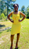 Must be Mine Dress- Mustard