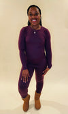 Ellie Legging Set-Purple